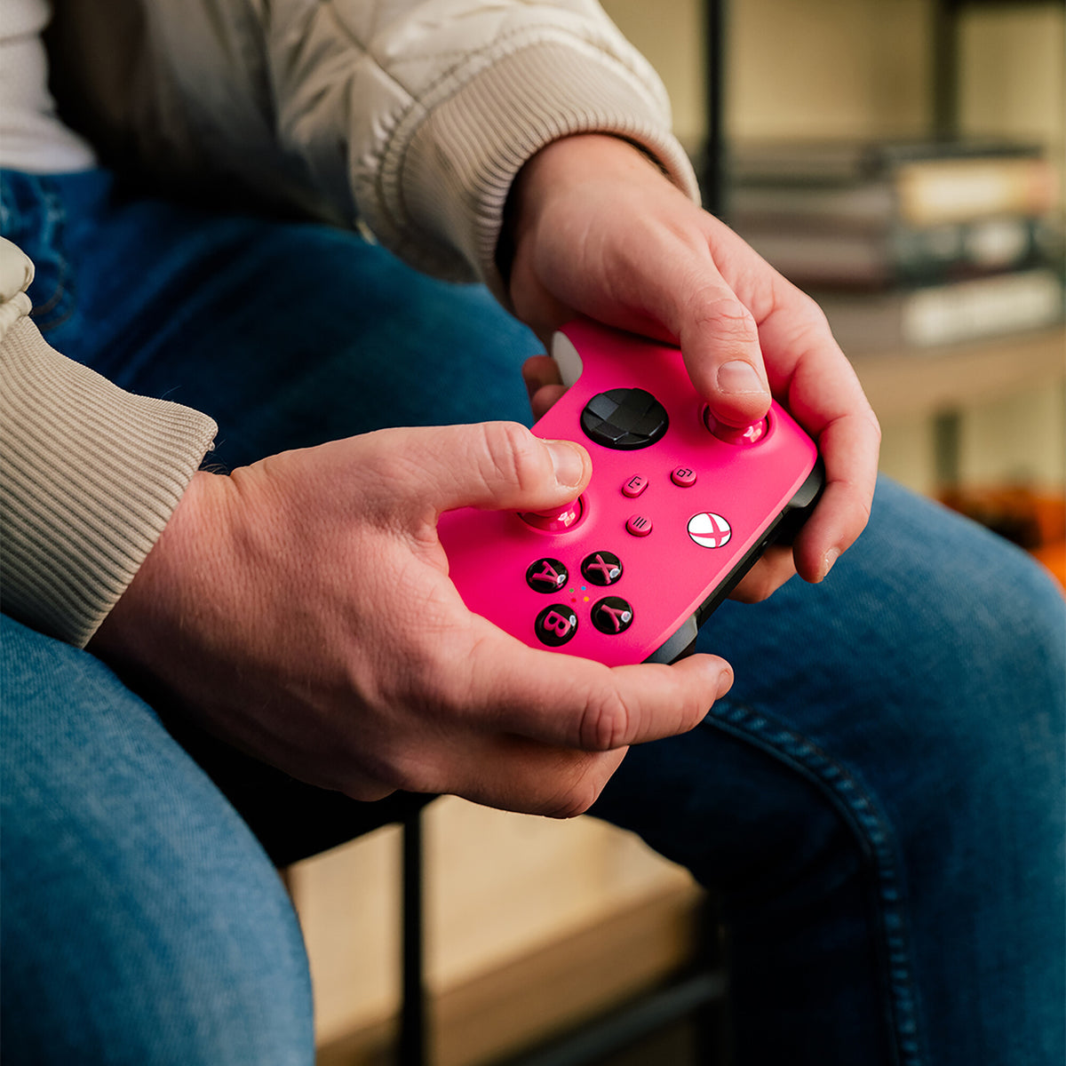 Microsoft Xbox Wireless Controller in Pink / White