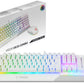MSI VIGOR GK30 GAMING COMBO - RGB Mechanical Gaming Keyboard + Clutch GM11 Gaming Mouse in White - 5,000 DPI