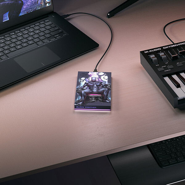 Seagate FireCuda King of Wakanda Special Edition - External hard drive - 2 TB