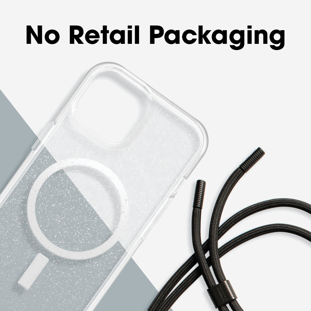 OtterBox React Series Necklace with MagSafe for iPhone 15 in Stardust - No Packaging