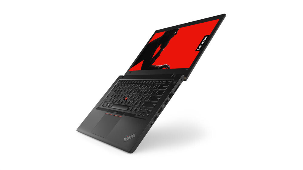 T1A Lenovo ThinkPad T480 Laptop - 35.6 cm (14") - Intel® Core™ i5-8350U - 16 GB DDR4-SDRAM - 512 GB SSD - Wi-Fi 5 - Windows 10 Pro - Black / Silver - Refurbished