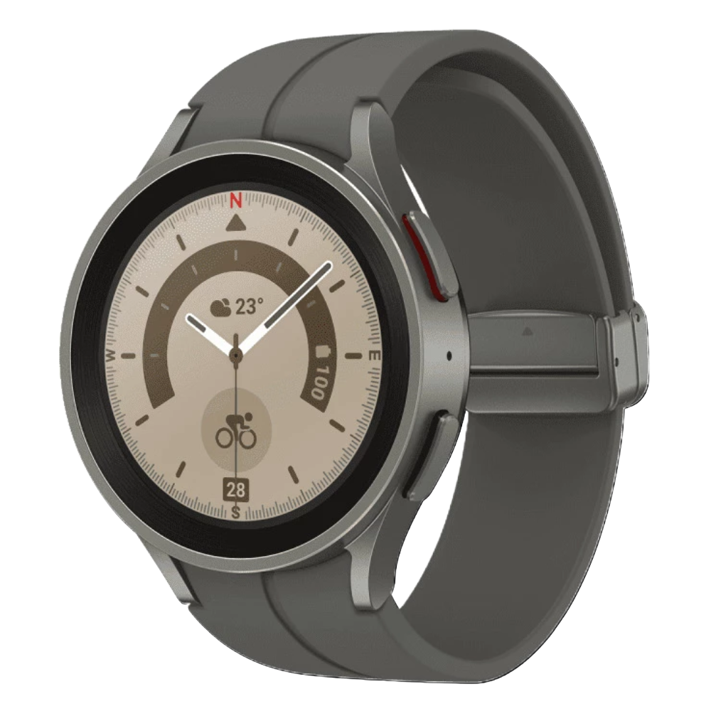 Samsung Galaxy Watch5 Pro - Grey Titanium Case - 45MM - Refurbished