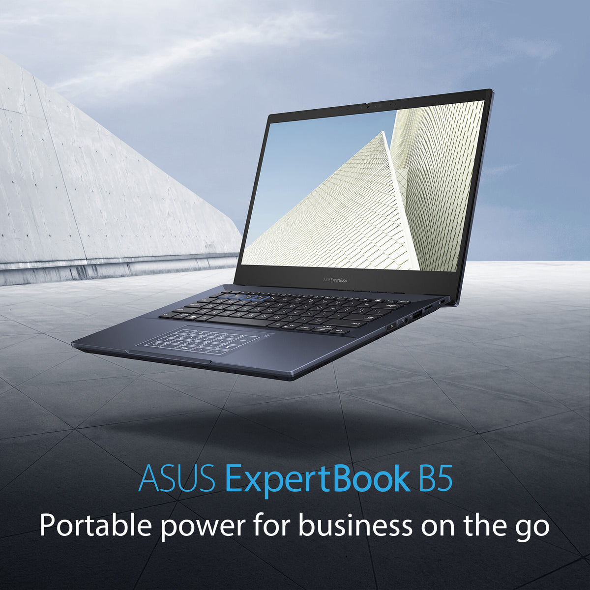 ASUS ExpertBook B5 OLED Laptop - 40.6 cm (16") - Intel® Core™ i7-1260P - 16 GB DDR5-SDRAM - 512 GB SSD - Wi-Fi 6E - Windows 11 Pro - Black