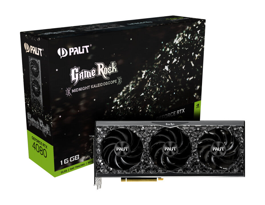 Palit GameRock - NVIDIA 16 GB GDDR6X GeForce RTX 4080 graphics card