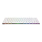 ASUS ROG Falchion RX Low Profile - USB Wired + RF Wireless + Bluetooth RGB Optical Keyboard in White (QWERTZ)