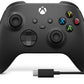 Microsoft Xbox Wireless Controller + USB-C Cable in Black
