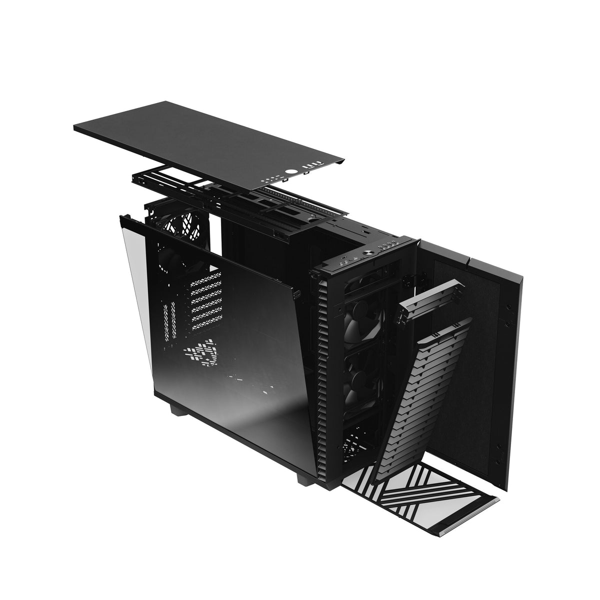 Fractal Design Define 7 Dark - ATX Mid Tower Case in Black