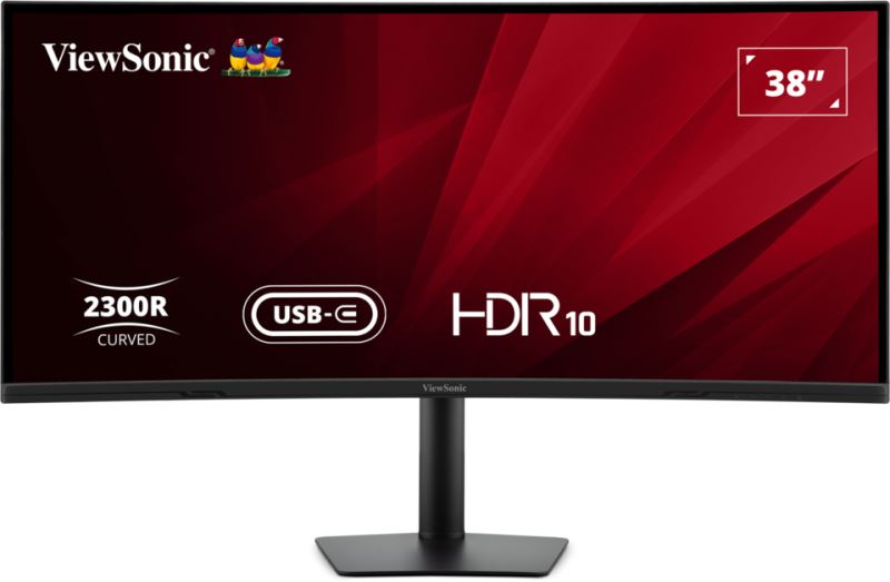 Viewsonic VA3820C - 96.5 cm (38&quot;) - 3840 x 1600 pixels WQHD+ LED Monitor