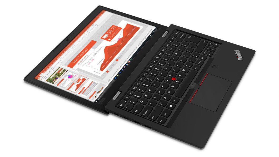 ThinkPad Lenovo L390 Laptop - 33.8 cm (13.3&quot;) - Intel® Core™ i5-8365U - 16 GB DDR4-SDRAM - 256 GB SSD - Wi-Fi 5 - Windows 10 Pro - Black - Refurbished