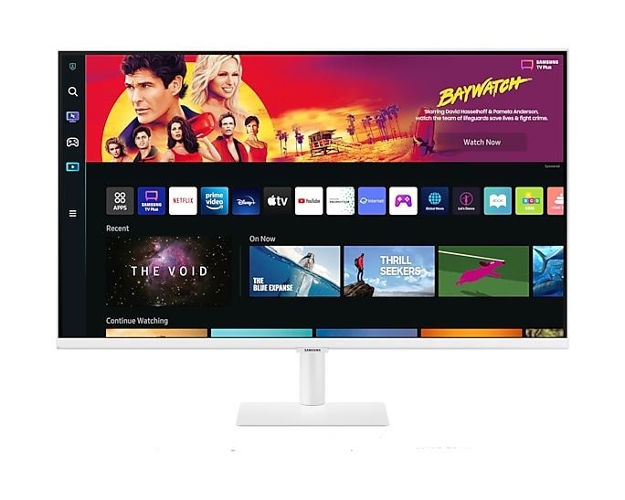 Samsung M70B 81.3 cm (32") 3840 x 2160 pixels 4K Ultra HD White Monitor
