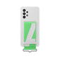 Samsung Silicone Cover with Strap for Galaxy A53 (5G) in White