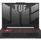 ASUS TUF Gaming A15 Laptop - 39.6 cm (15.6") - AMD Ryzen™ 5 7535HS - 16 GB DDR5-SDRAM - 512 GB SSD - NVIDIA GeForce RTX 4060 - Wi-Fi 6 - Windows 11 Home - Black / Grey
