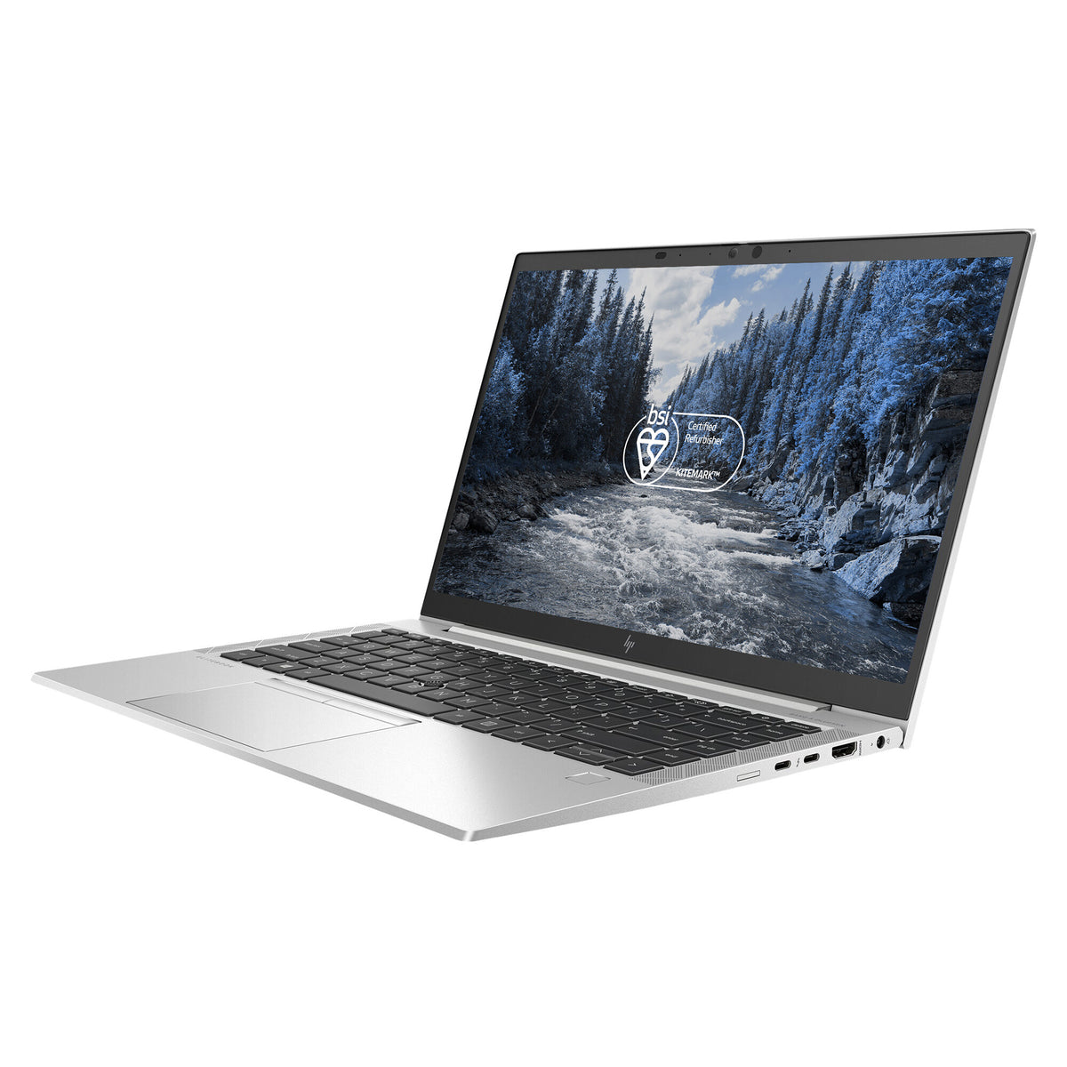 HP EliteBook 840 G7 Laptop - 35.6 cm (14") - Intel® Core™ i5-10210U - 16 GB DDR4-SDRAM - 256 GB SSD - Wi-Fi 5 - Windows 11 Pro - Silver - Refurbished