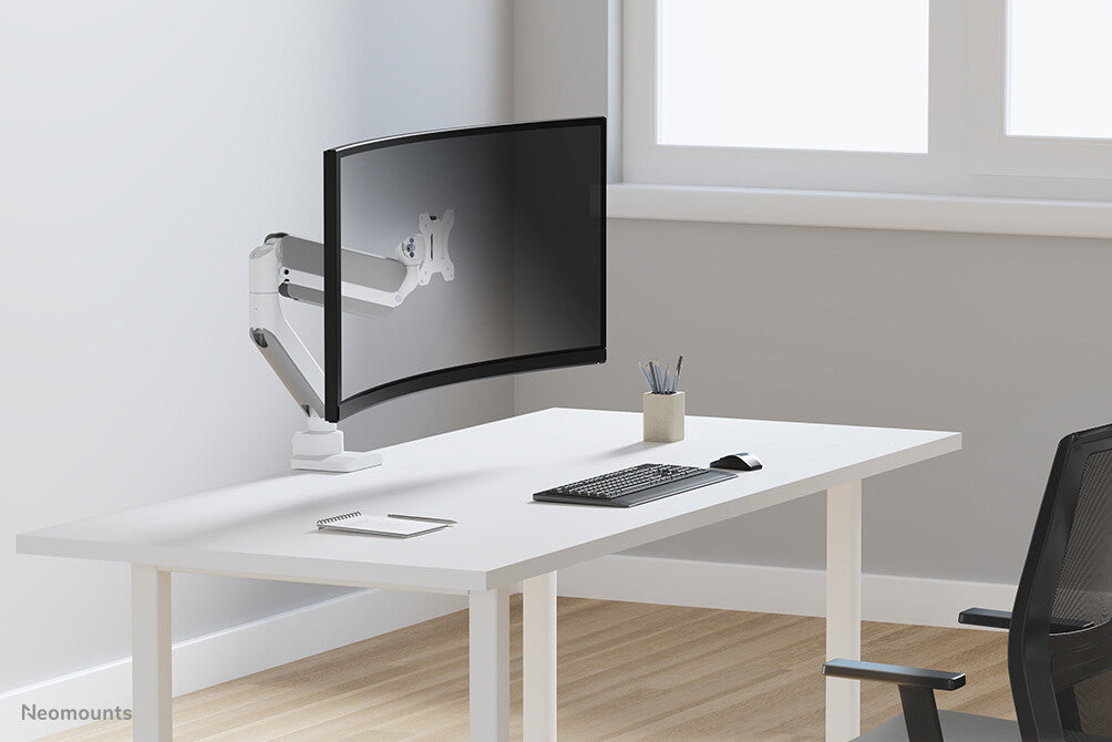 Neomounts DS70PLUS-450WH1 - Desk monitor mount for 43.2 cm (17") to 124.5 cm (49")