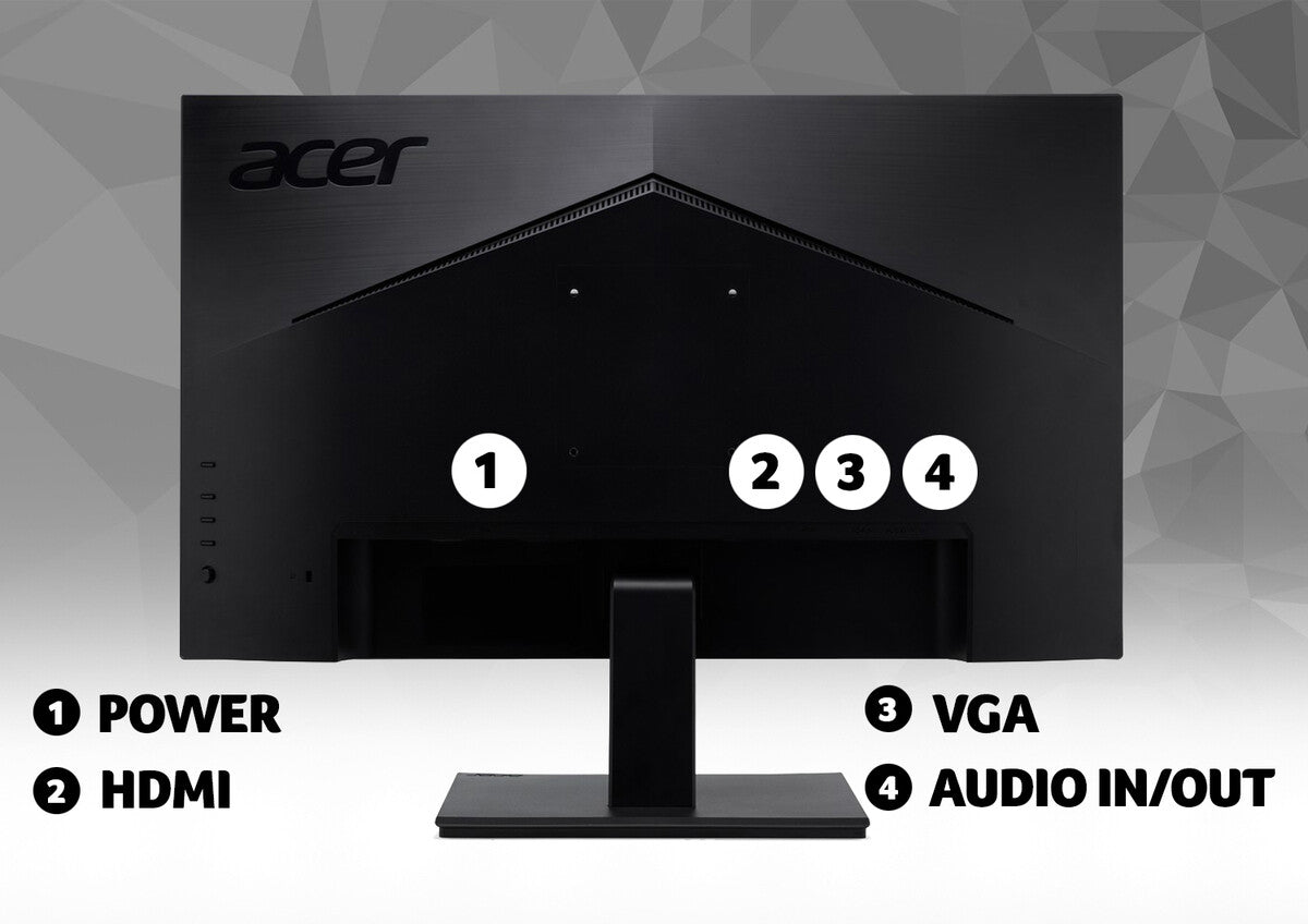 Acer V7 V227QBIP - 54.6 cm (21.5&quot;) - 1920 x 1080 pixels FHD Monitor