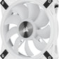 Corsair iCUE QL120 - Computer Case Fan in White - 120mm (Pack of 3)