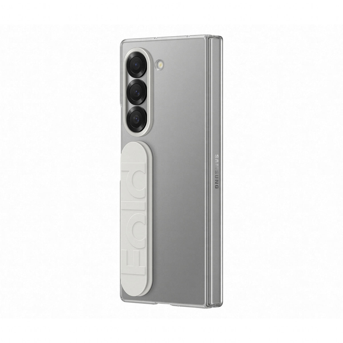 Samsung Clear Grip Case for Z Fold6 in Transparent