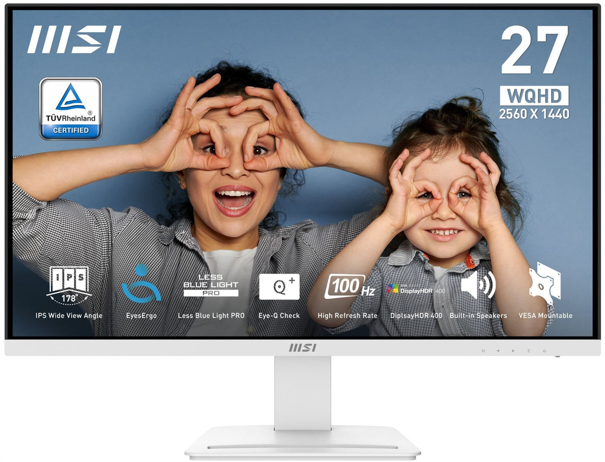 MSI Pro MP273QW E2 - 68.6 cm (27&quot;) - 2560 x 1440 pixels WQHD Monitor