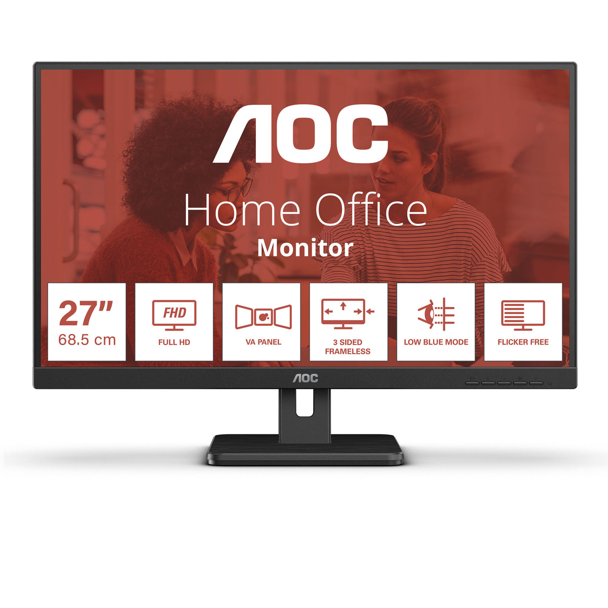 AOC 27E3UM/BK - 68.6 cm (27") - 1920 x 1080 pixels FHD Monitor