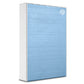 Seagate One Touch - External Hard Drive in Light Blue - 5 TB