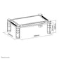 Neomounts NSMONITOR20 - Monitor / laptop Riser