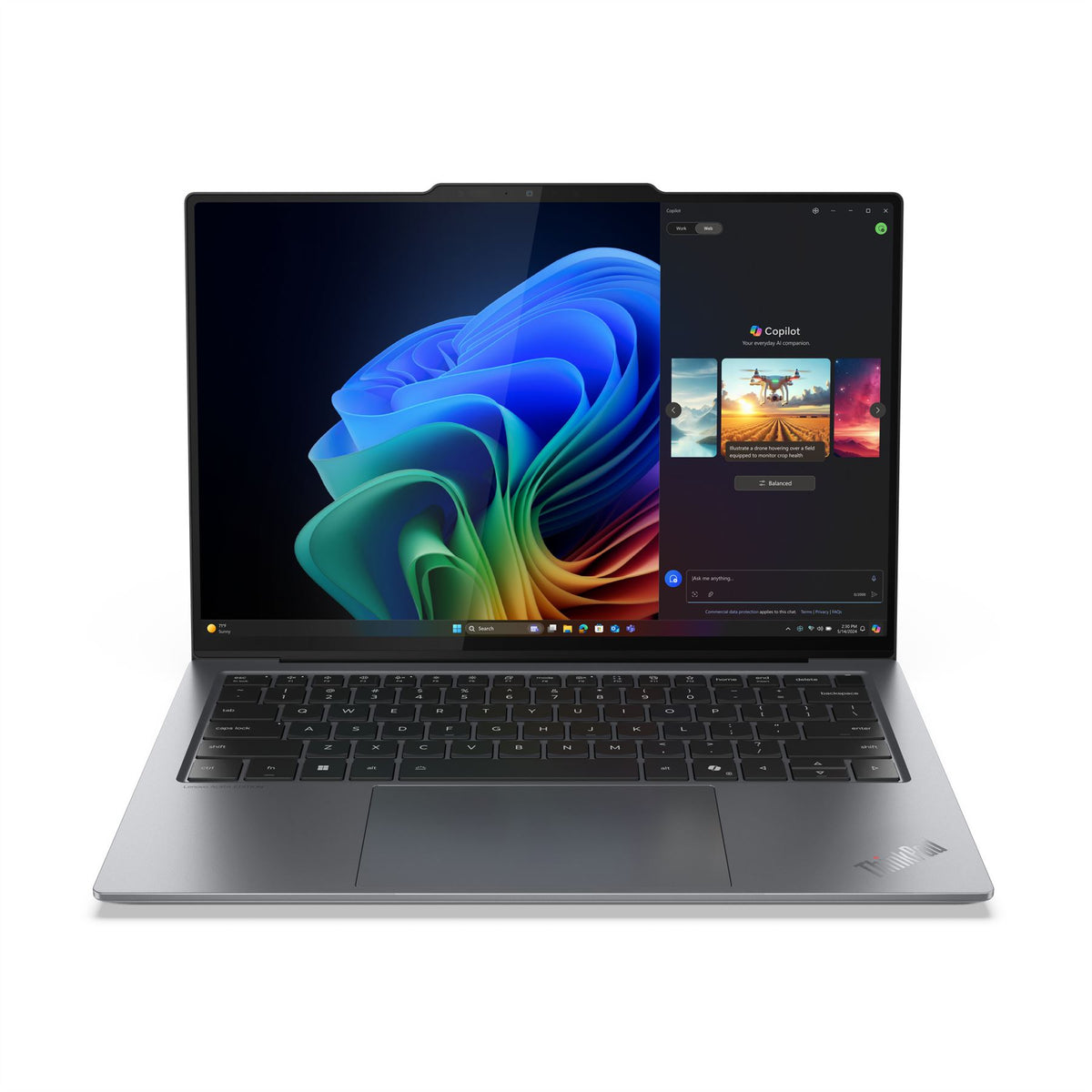 Lenovo ThinkPad X9-14 G1 Copilot+ Laptop - 35.6 cm (14&quot;) - Intel Core Ultra 7 258V - 32 GB LPDDR5x-SDRAM - 512 GB SSD - Wi-Fi 7 - Windows 11 Pro - Grey