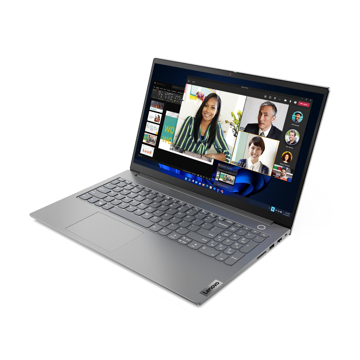 Lenovo ThinkBook 15 G4 ABA Laptop - 39.6 cm (15.6") - AMD Ryzen™ 7 5825U - 16 GB DDR4-SDRAM - 512 GB SSD - Wi-Fi 6 - Windows 11 Pro - Grey