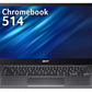 Acer Chromebook 514 - 35.6cm (14") - Intel® Core™ i3-1115G4 -  8 GB LPDDR4x-SDRAM - 128 GB SSD - Wi-Fi 6 - ChromeOS - Grey