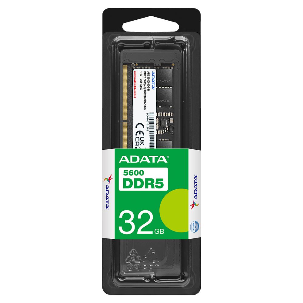 ADATA AD5S560032G-S memory module 32 GB 1 x 32 GB DDR5 ECC