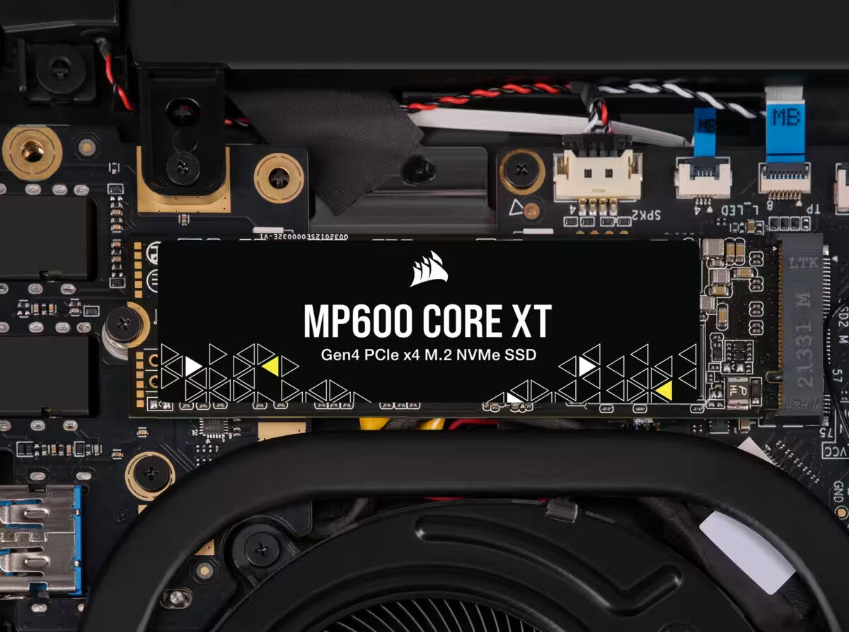 Corsair MP600 CORE XT - PCI Express 4.0 QLC 3D NAND NVMe M.2 SSD - 4 TB