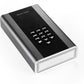iStorage diskAshur DT2 - Secure Encrypted Desktop Hard Drive in Graphite - Password Protected - 3 TB