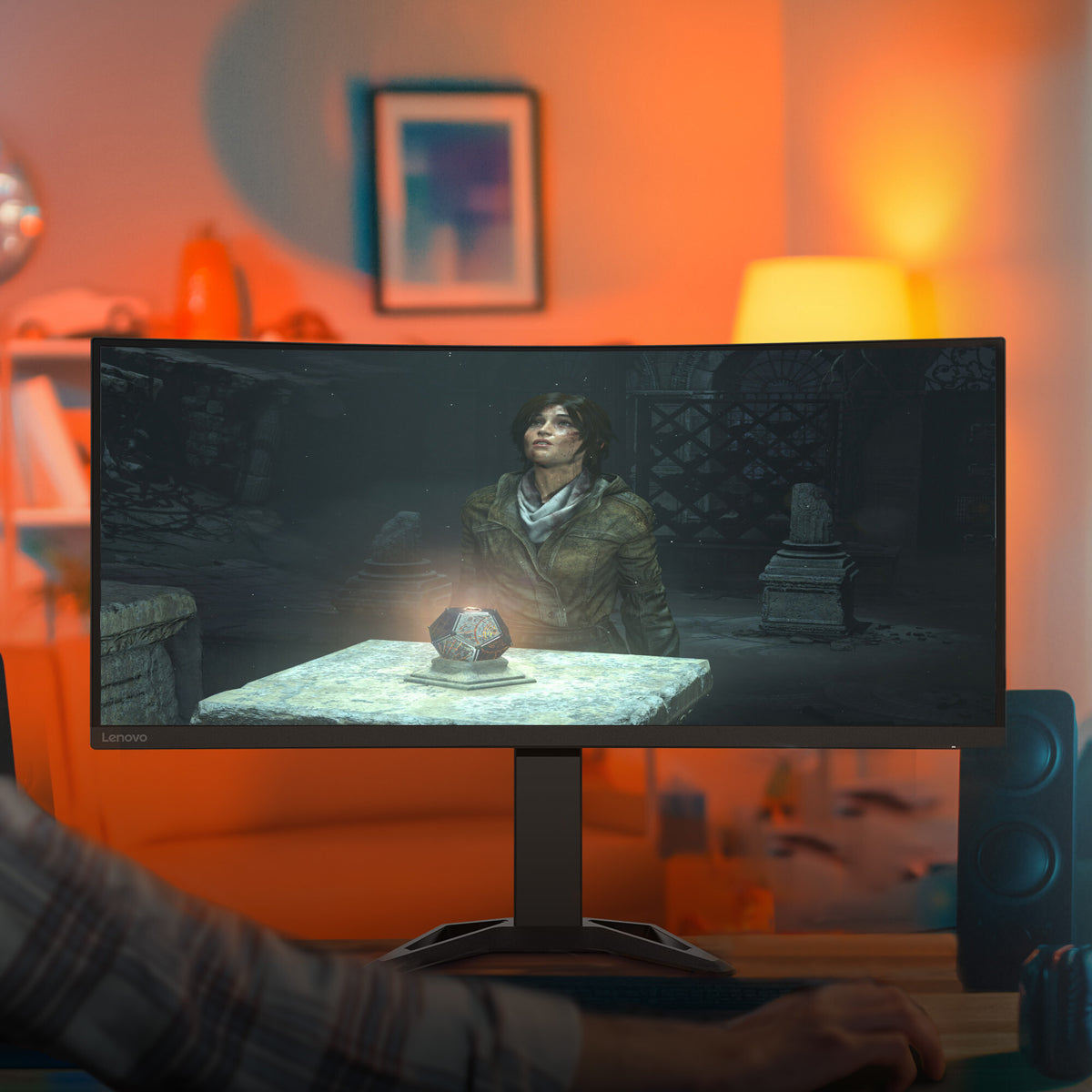 Lenovo G34W-30 - 86.4 cm (34&quot;) - 3440 x 1440 pixels WQHD W-LED Monitor