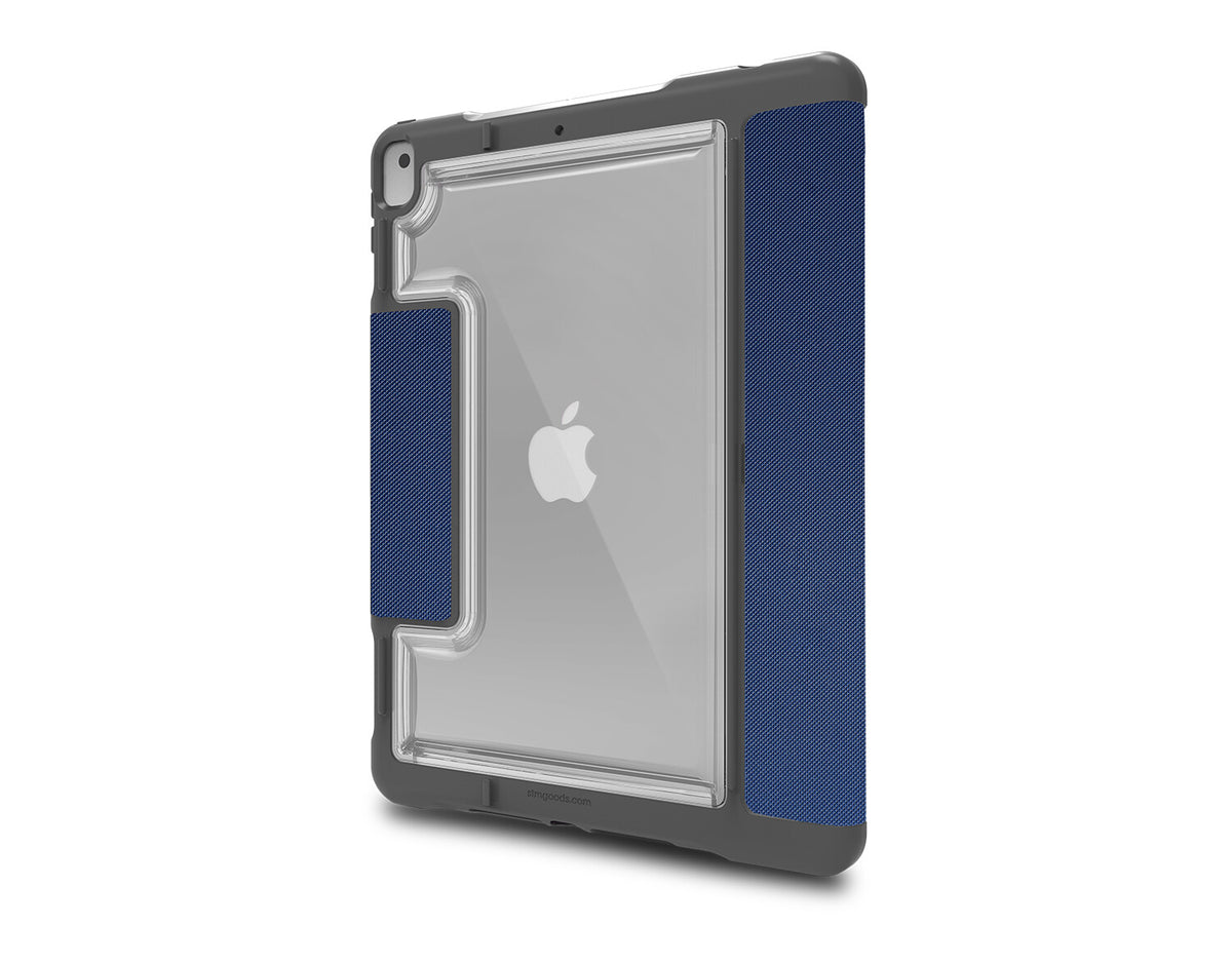 STM Dux Plus Duo Folio Tablet Case for 10.2" iPad in Blue