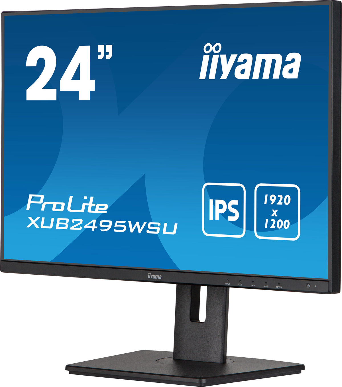 iiyama ProLite XUB2495WSU-B5 - 61.2 cm (24.1") - 1920 x 1200 pixels WUXGA LCD Monitor
