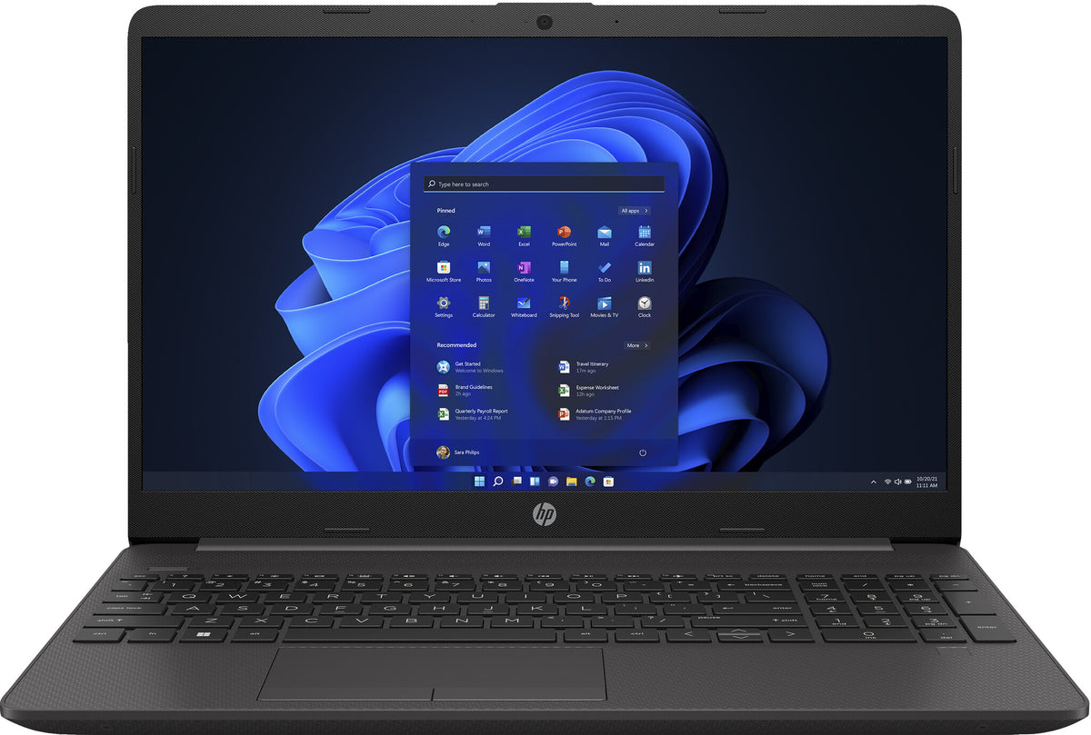 HP 255 G8 Laptop - 39.6 cm (15.6") - AMD Ryzen™ 5 5500U - 8 GB DDR4-SDRAM - 256 GB SSD - Wi-Fi 6 - Windows 11 Home - Silver