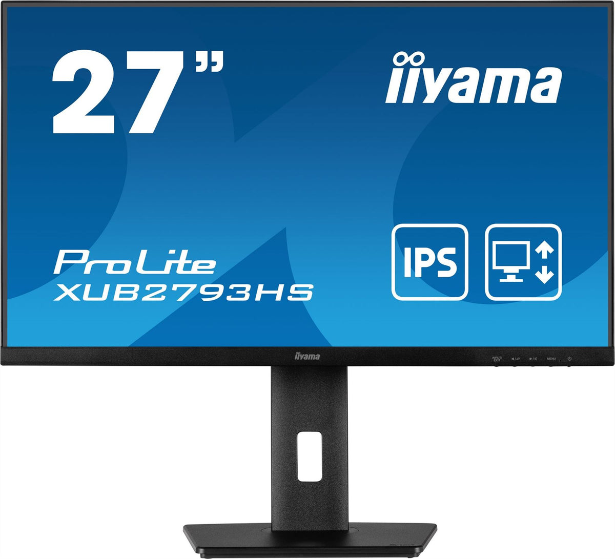 iiyama ProLite XUB2793HS-B6 LED display 68.6 cm (27&quot;) 1920 x 1080 pixels Full HD Black
