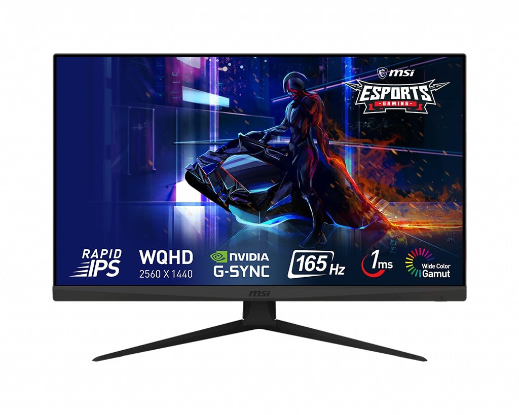 MSI Optix G273QF - 68.6 cm (27") - 2560 x 1440 pixels QHD LCD Monitor
