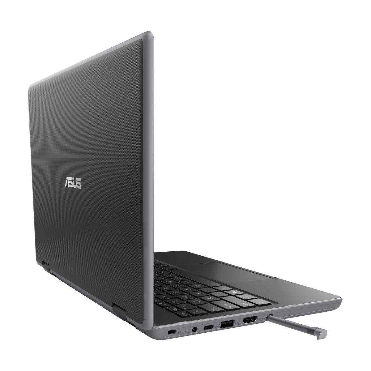 ASUS BR1100F Hybrid (2-in-1) - 29.5 cm (11.6&quot;) - Touchscreen - Intel® Celeron® N N4500 - 4 GB DDR4-SDRAM - 128 GB SSD - Wi-Fi 6 - Windows 11 Pro Education - Grey - Open Box
