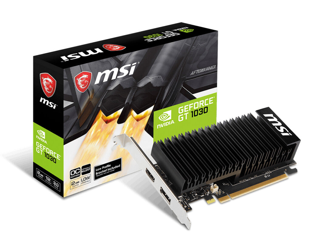 MSI Low Profile - GeForce GT 1030 graphics card