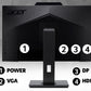 Acer B7 B247Y - 60.5 cm (23.8") - 1920 x 1080 pixels FHD LED Monitor