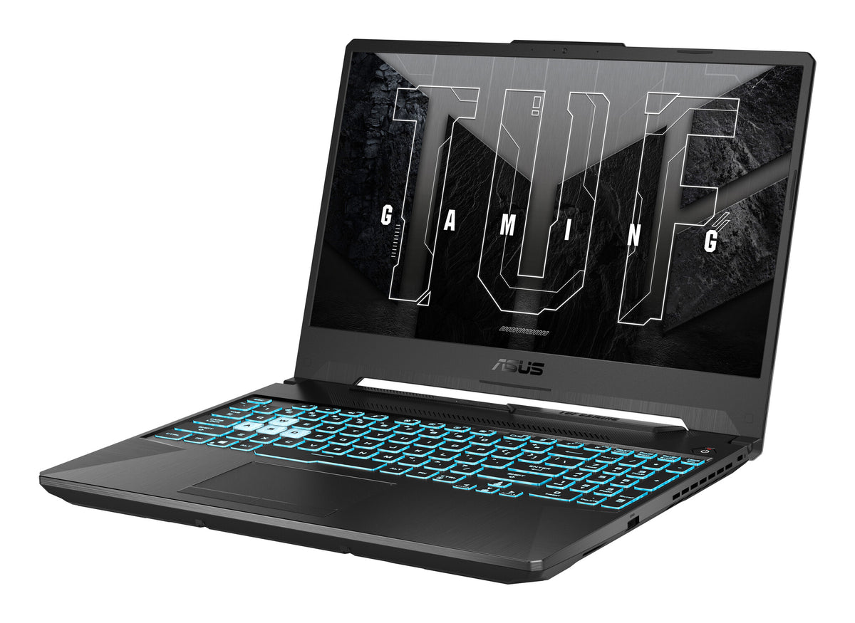 ASUS TUF Gaming F15 Laptop - 39.6 cm (15.6") - Intel® Core™ i5-11400H - 16 GB DDR4-SDRAM - 512 GB SSD - NVIDIA GeForce RTX 3050 - Wi-Fi 6 - Windows 11 Home - Black