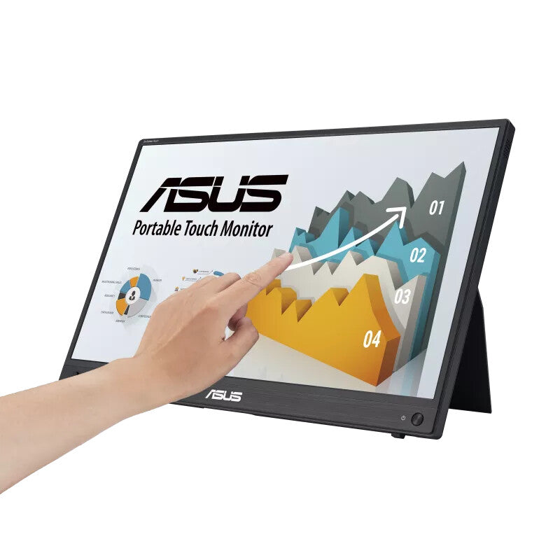 ASUS ZenScreen MB16AMTR - 39.6 cm (15.6") - 1920 x 1080 pixels FHD LCD Touchscreen Monitor