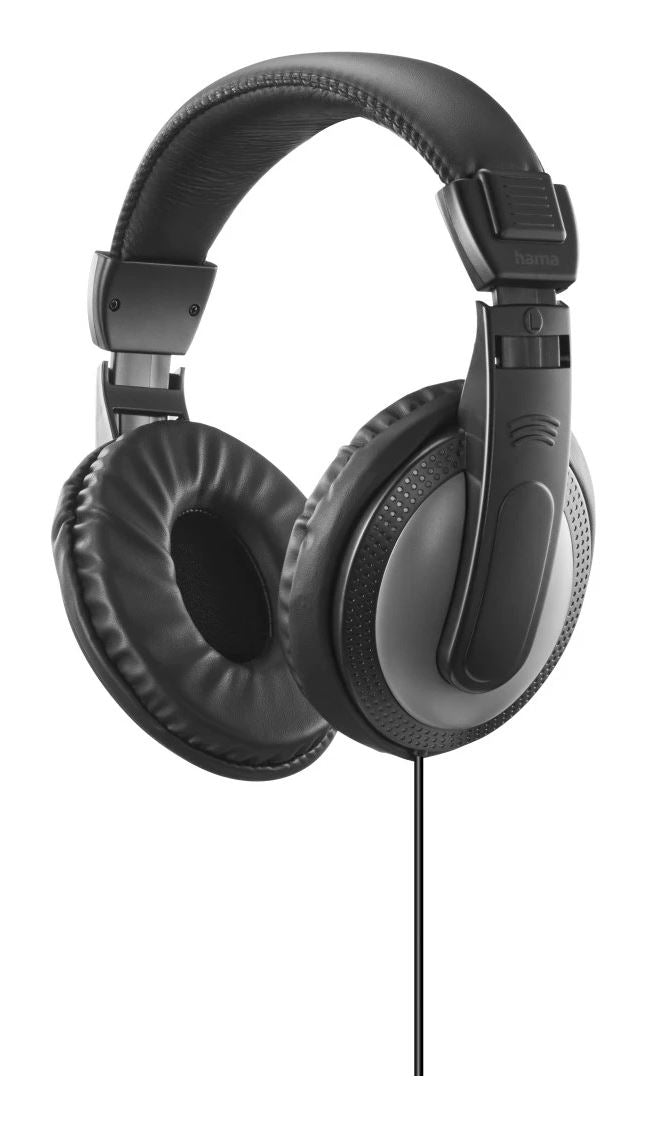 Hama Shell II Headphones Wired Head-band Music Black/ Dark Grey