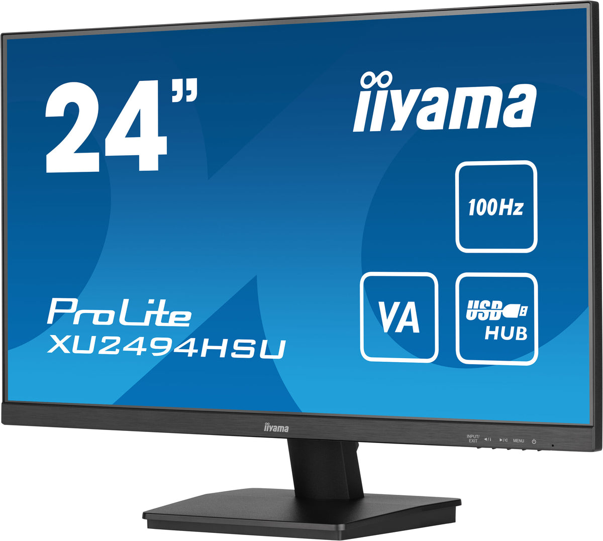 iiyama ProLite XU2494HSU-B6 - 60.5 cm (23.8") - 1920 x 1080 pixels FHD LED Monitor