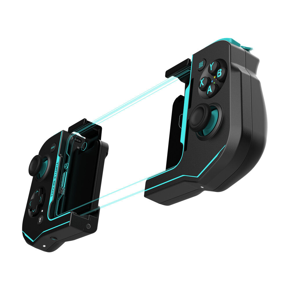 Turtle Beach Atom - Bluetooth Mobile Android Gamepad in Black / Cyan