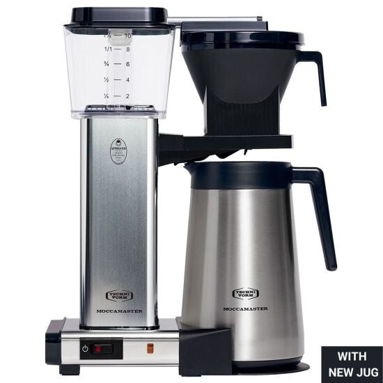 Moccamaster KBGT - 1.25 Litre Fully-auto Drip coffee maker in Silver