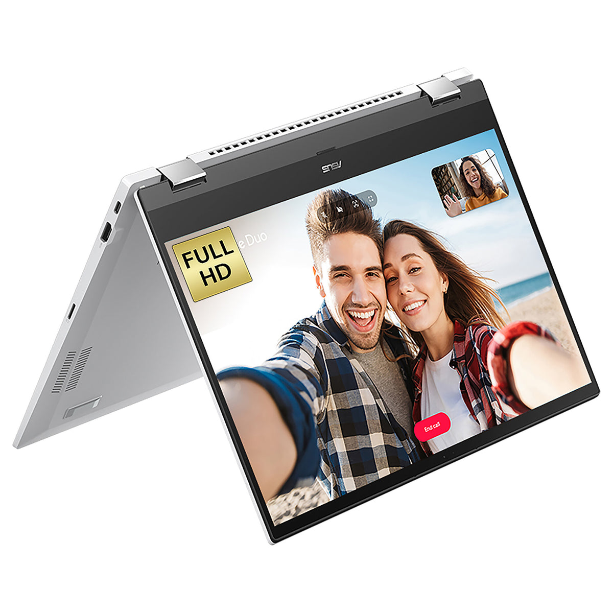 ASUS Chromebook Enterprise Flip CB5 - 39.6 cm (15.6") - Touchscreen - Intel® Core™ i5-1135G7 - 16 GB LPDDR4x-SDRAM - 256 GB SSD - Wi-Fi 6 - ChromeOS - White