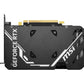 MSI VENTUS 2X BLACK 16G OC - NVIDIA 16 GB GDDR6 GeForce RTX 4060 TI graphics card