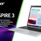 Acer Aspire 3 Laptop - 39.6 cm (15.6") - Intel® Core™ i5-1135G7 - 16 GB DDR4-SDRAM - 1 TB SSD - Wi-Fi 5 - Windows 11 Home -  Silver