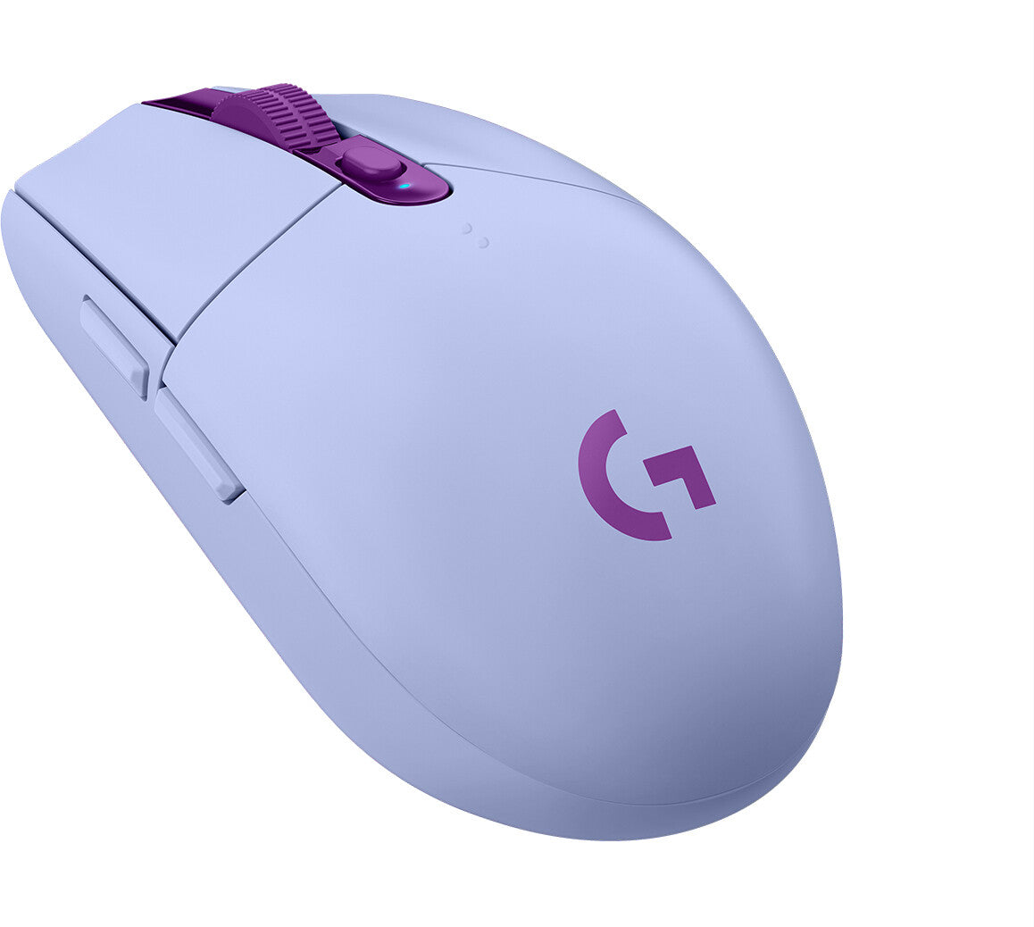 Logitech G - G305 LIGHTSPEED Wireless RF Wireless + Bluetooth Optical Gaming Mouse in Lilac - 12,000 DPI